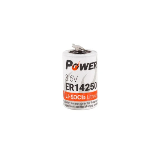 Power-Xtra 3.6V ER14250 1/2AA-3PT Li-SOCI2  Lithium Pil