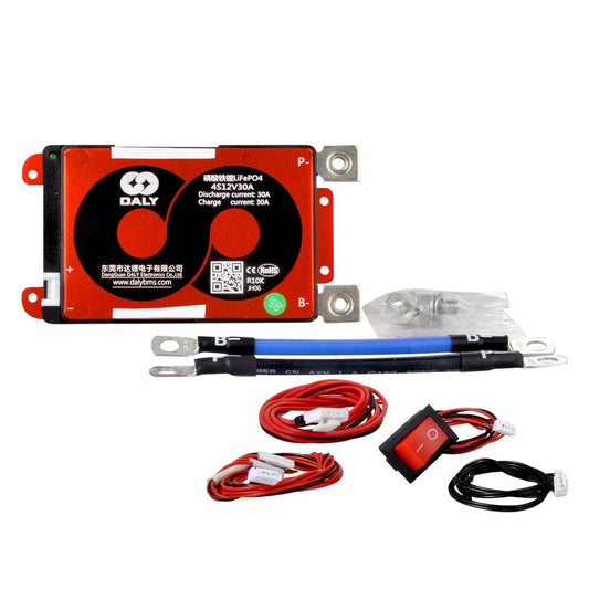 Daly - 4S - 12.8V 30A - Li-FePO4 - Smart BMS - Balans - K Series
