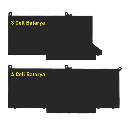 Dell C27RW, 0C27RW Notebook Bataryası - Pili / RETRO - Ver.1 - 3 Cell