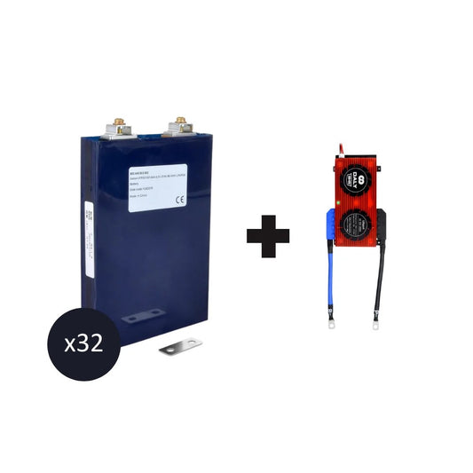 Gotion -12.8V 216 Ah - LiFePo4 Karavan-Güneş Enerjisi Depolama Bataryası + 200Ah Koruma Devresi