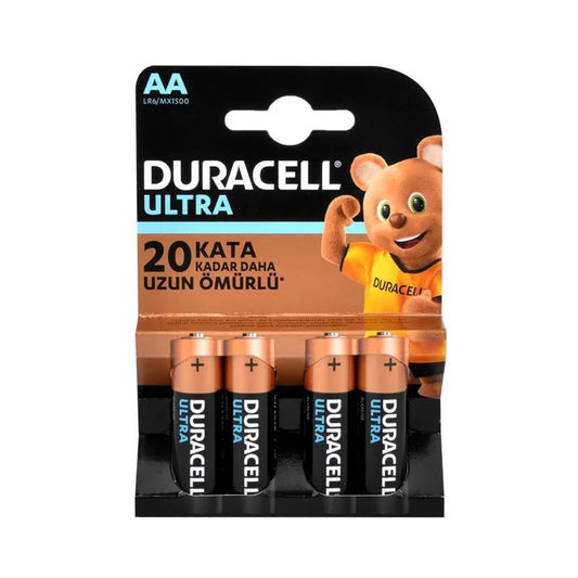 Duracell Ultra Power Powercheck AA Kalem Pil 4lü (İ)