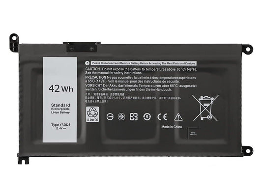 HYPERLIFE Dell Inspiron 5585, 5590, YRDD6 Notebook Bataryası