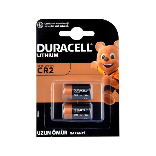 Duracell CR2 3V Lityum Pil 2li