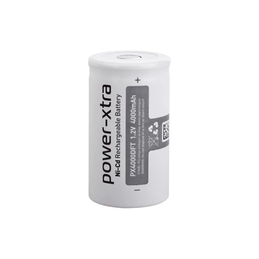 Power-Xtra PX4000DFT - 1.2V 4000 Mah - D - Ni-Cd Şarjlı Pil - Başsız