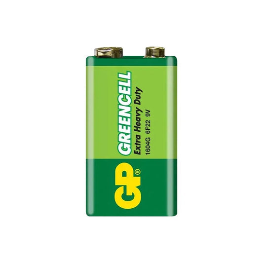 GP 1604G Greencell 9V Manganez Pil Shrink 1li