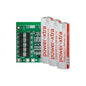 Power-Xtra PX18650-24P - 3.7V 2400 Mah Li-ion Şarjlı Pil - 12C - 30A  3 Lü  (+ - Pinli) + Koruma Devresi