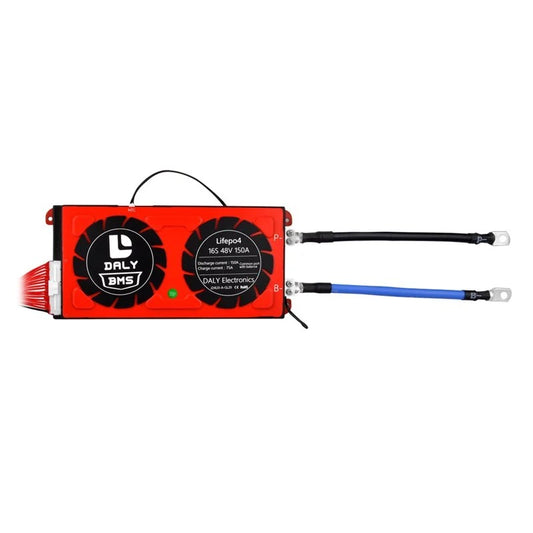 Daly - 16S - 51.2V 150A - LiFePO4 BMS - Balans - Common Port