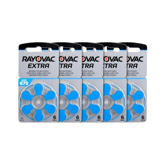 Rayovac Extra Advanced 675 / PR44 Numara Kulaklık Pili 6lı - 5li Paket
