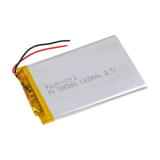 Power-Xtra PX335280 - 3.7V 1400 mAh Li-Polymer Pil - Devreli