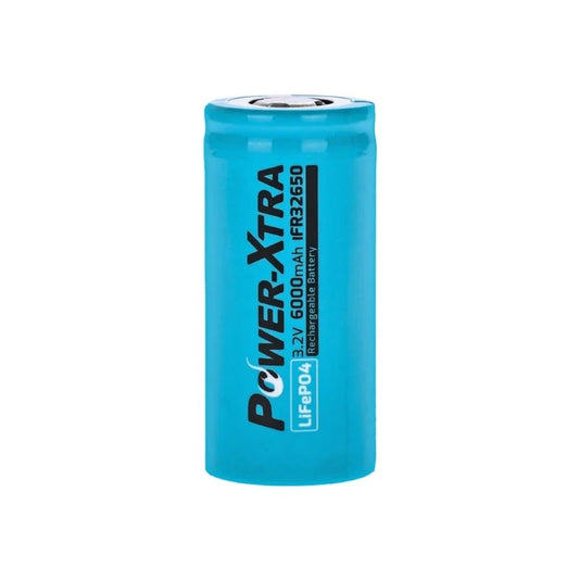 Power-Xtra IFR32700 - 3.2V 6000 Mah LiFePO4 Şarjlı Pil