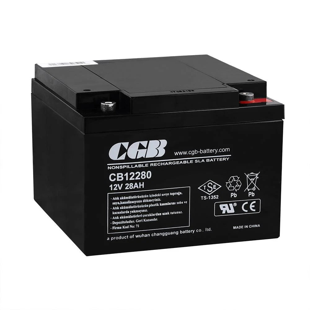 CGB CB 12V 28 Ah Bakımsız Kuru Akü