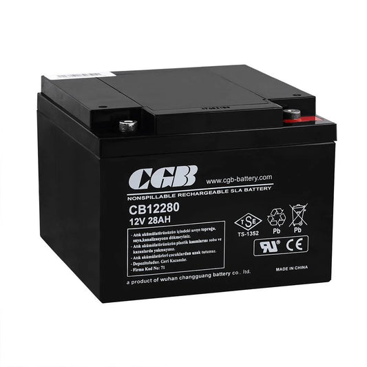 CGB CB 12V 28 Ah Bakımsız Kuru Akü