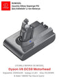 Dyson V6 DC59 Motorhead 2500mAh Uyumlu Bataryası Dikey Süpürge Pili Li-ion Yedek Pil Paketi DysV6-DC59-01