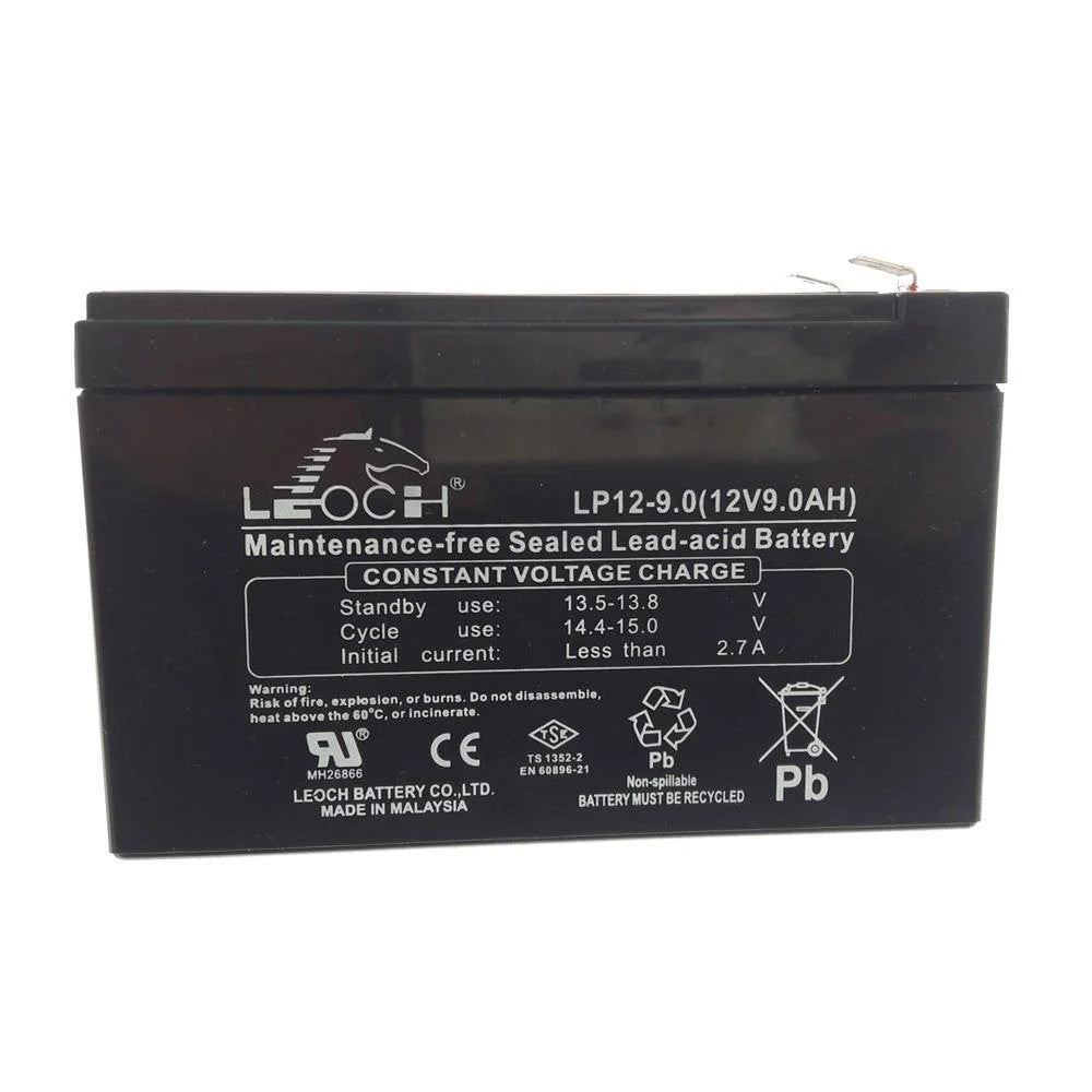 Leoch LP12-9.0 12V 9 Ah Bakımsız Kuru Akü
