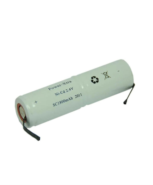 Power-Xtra 2.4V Ni-Cd SC 1800 Mah PVC Şarjlı Pil