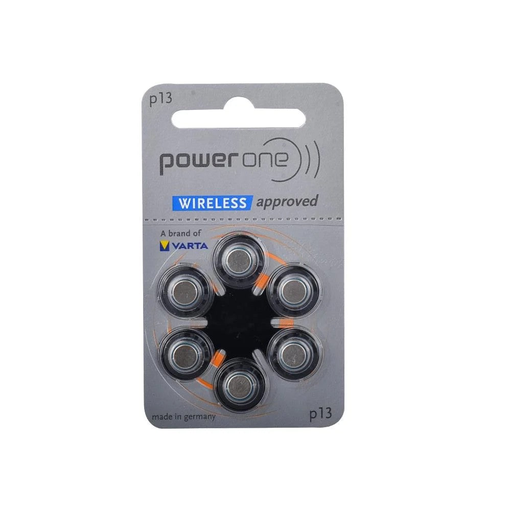 PowerOne 13 Kulaklık Pili 6lı Blister