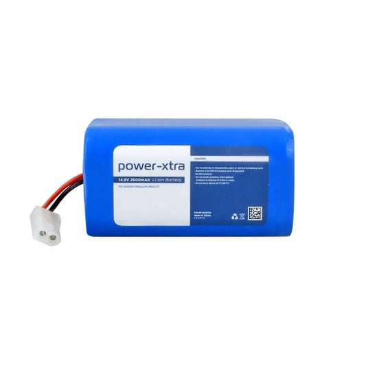 Power-Xtra - Xiaomi - Vacuum Mob G1 Essential 14.8V 2600mAh Li-ion Robot  Süpürge Bataryası