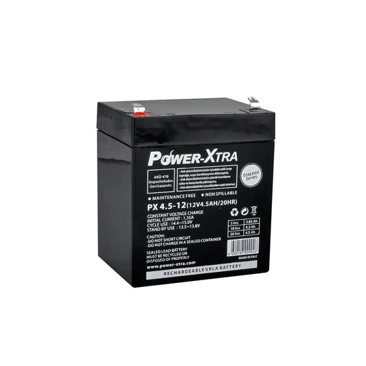 Power-Xtra EcoLead - PXEC4.5-12 - 12V 4.5 Ah Kuru Akü -F2