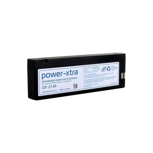 Power-Xtra - Philips M3516A / Nihon Kohden TEC-5200-6100-7100A 7200 12V 2.1 Ah M1000/VBF1E Lead Acid Batarya
