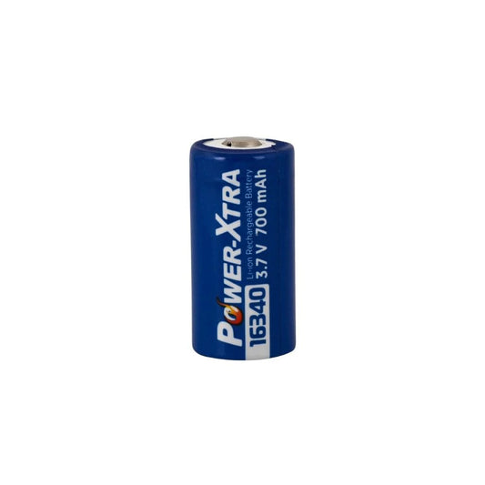 Power-Xtra PX16340 - 3.7V 700 Mah RCR123A Li-ion Şarjlı Pil - 3C