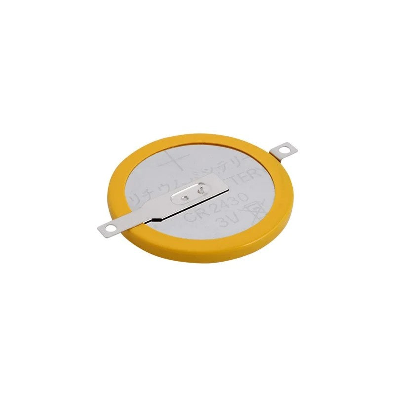 Power-Xtra CR2430-1F01YV - 3V Lithium Li-MnO2 Button Pil - 2 Pinli - Yatay