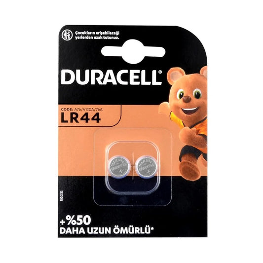Duracell LR44 Pil 2li Blister (İ)