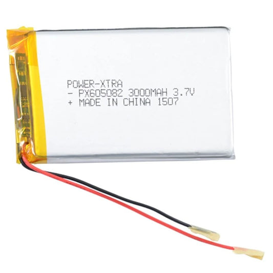 Power-Xtra PX605082 - 3.7V 3000 mAh Li-Polymer Pil - Devreli