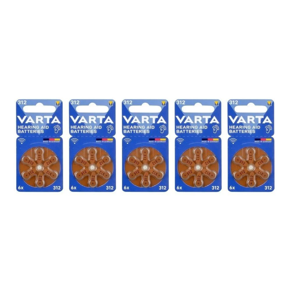 Varta 312 Kulaklık Pili 6lı Blister 5Li Paket