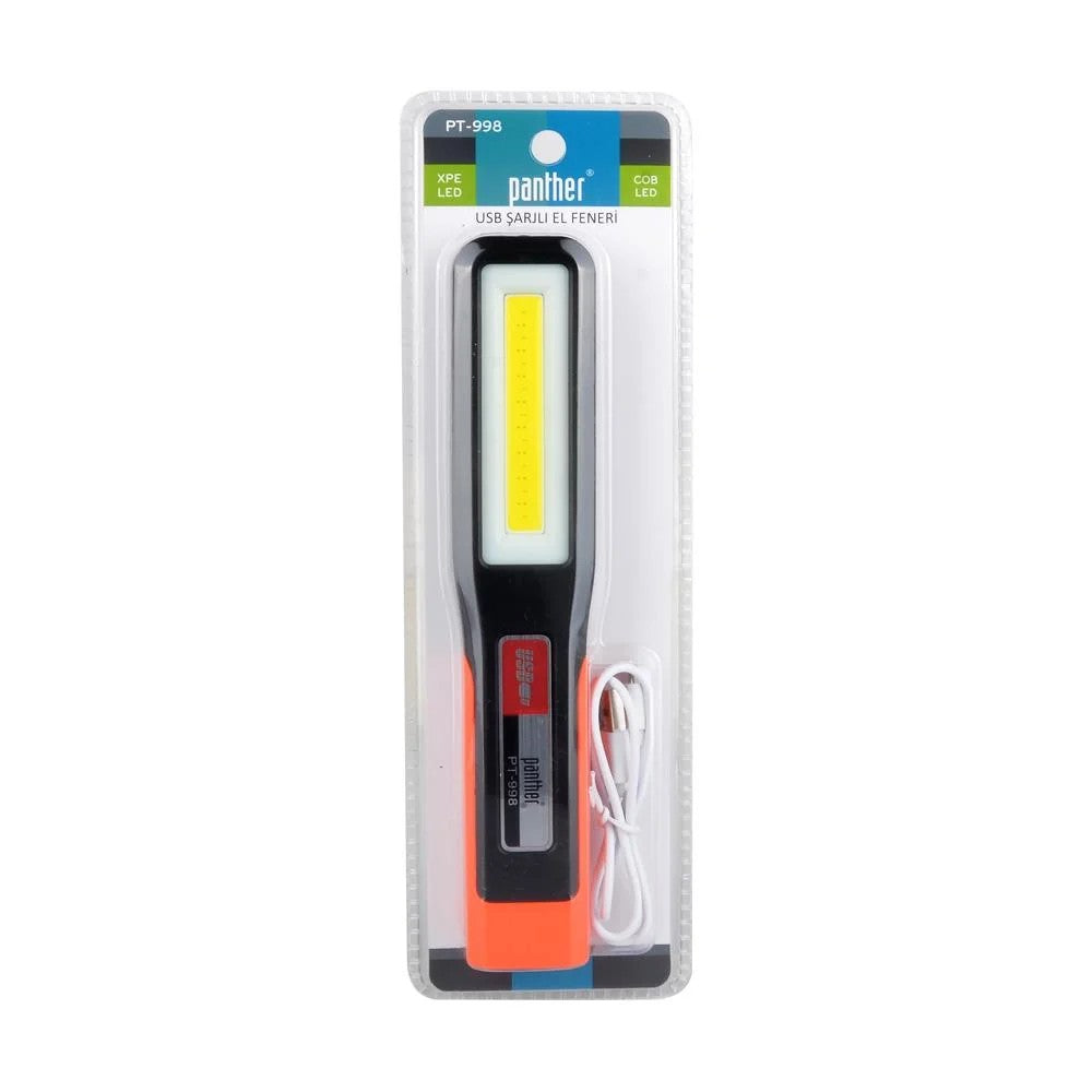 Panther PT-998 Xpe Ledli Şarj Edilebilir Fener