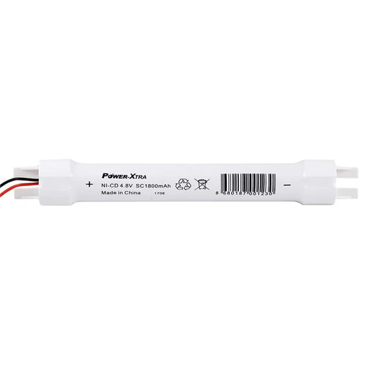 Power-Xtra 4S1P - 4.8V 1800 mAh SC - Ni-Cd Şarjlı Batarya - Soketli-VH-55cm