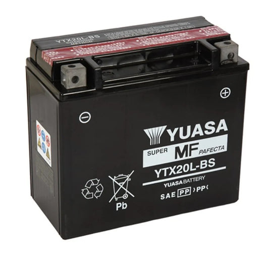 Yuasa YU-YTX20L-BS 12V 18 Ah CCA 270 EN Motosiklet Aküsü
