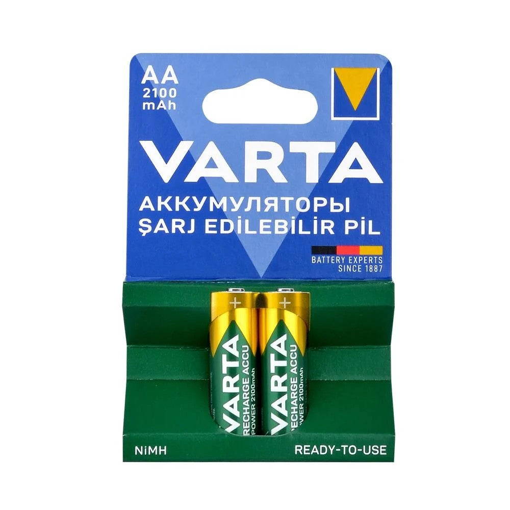 Varta 56706101412 AA 2100 mAh Kalem Pil Ready2Use 2li Blister