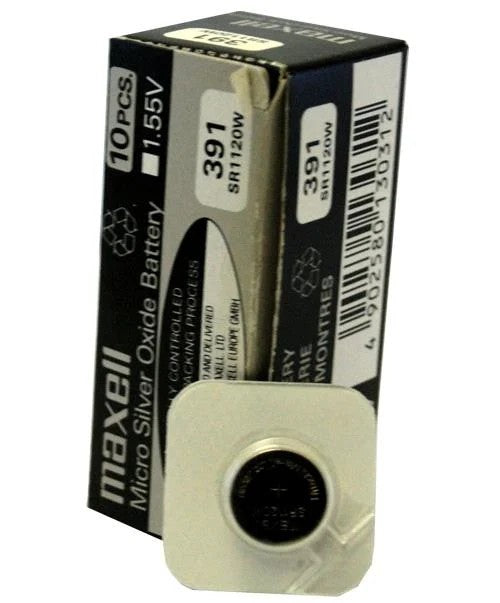Maxell 391 SR-1120W Pil 1li Blister
