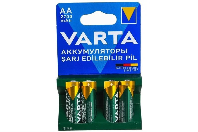 Varta 5706301404 Professional Accu Kalem AA 2700 mAh Pil 4lü