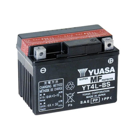 Yuasa YU-YTX4L-BS (CP)12V 3 Ah CCA 50 EN Motosiklet Aküsü