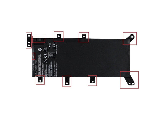 Asus X555U Notebook Bataryası - Pili / FreeCell - Ver.1