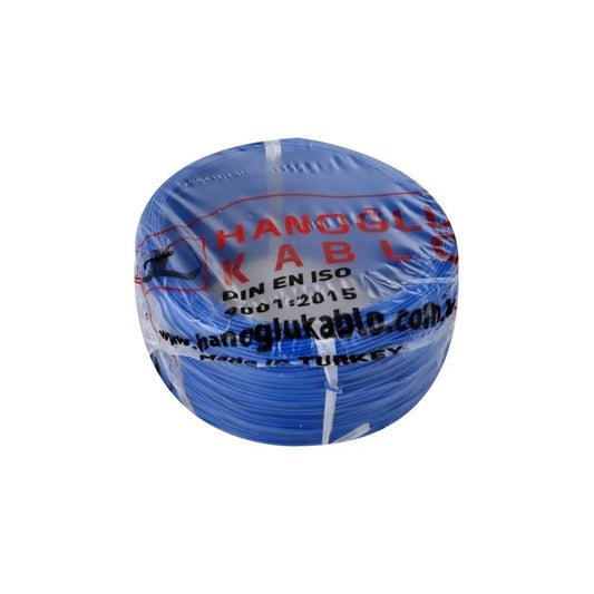 Kablo 0.34 mm NYAF Mavi Kalaylı