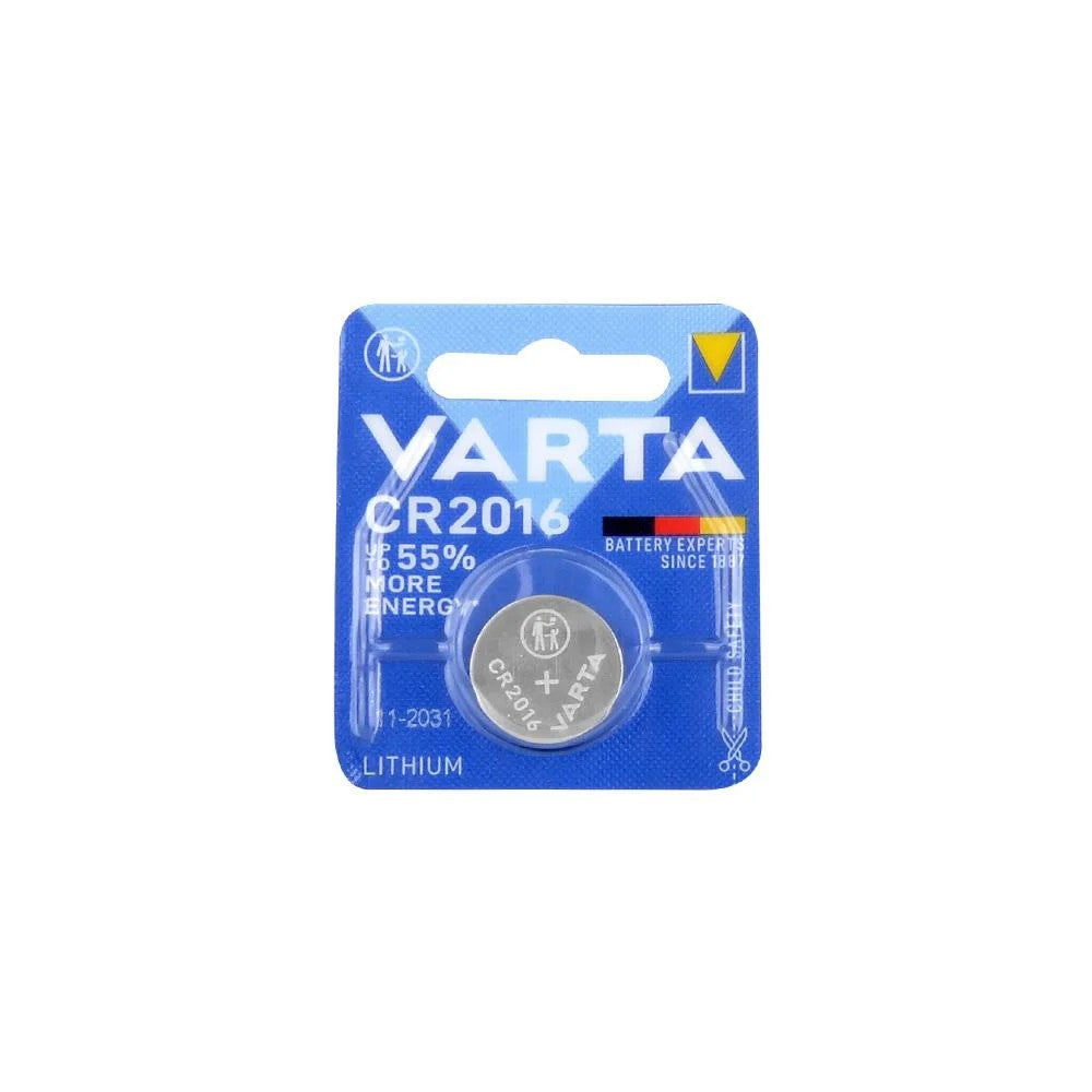 Varta 6016 Lithium CR2016 Pil 1li