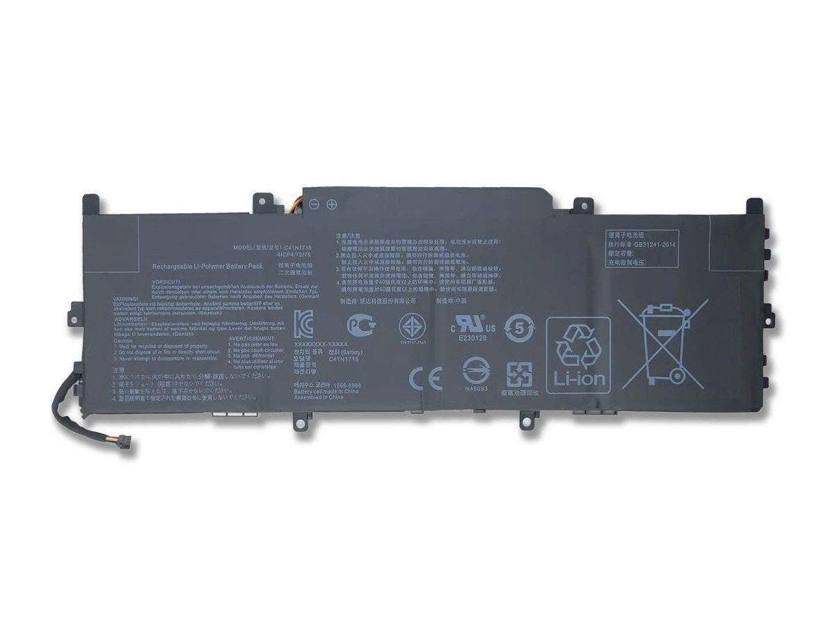 RETRO Asus UX331F, UX331U Notebook Bataryası - Ver.1 (C41N1715)