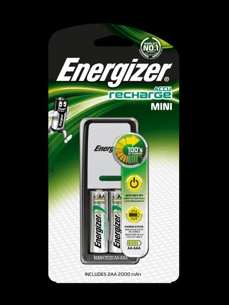 Energizer Mini Şarj Cihazı + 2xAA 2000 Mah