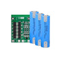 Highstar - ISR18650-1500 - 3.7V 1500 Mah Li-ion Şarjlı Pil - 30A 3 Lü (+ - Pinli) + 3S 40Ah Koruma Devresi