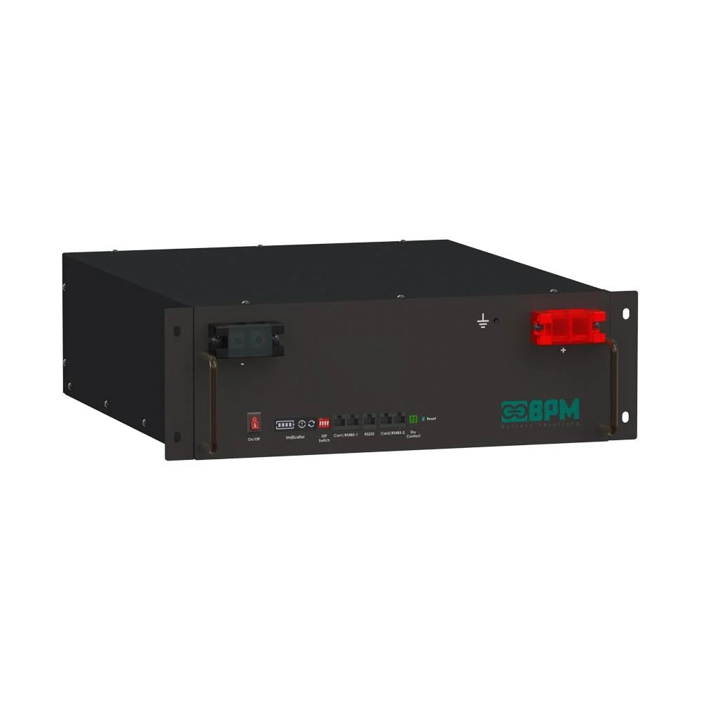 Rackline 51.2V 100Ah Modüler Lityum Batarya (16S Ekransız)