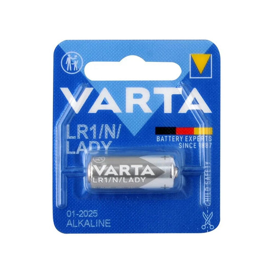 Varta 4001 LR1 N Size 1.5V Alkaline Pil 1li