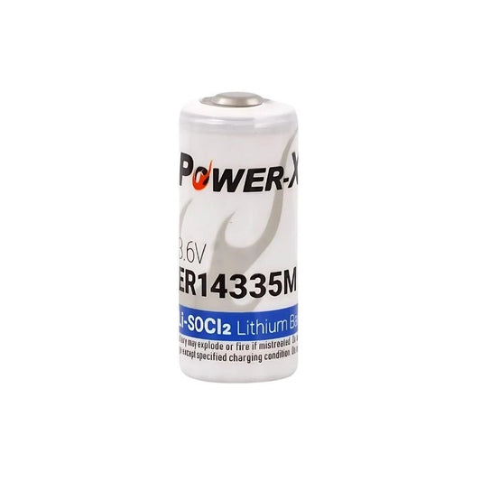 Power-Xtra 3.6V ER14335M 2/3AA Size Li-SOCI2 Lithium Pil