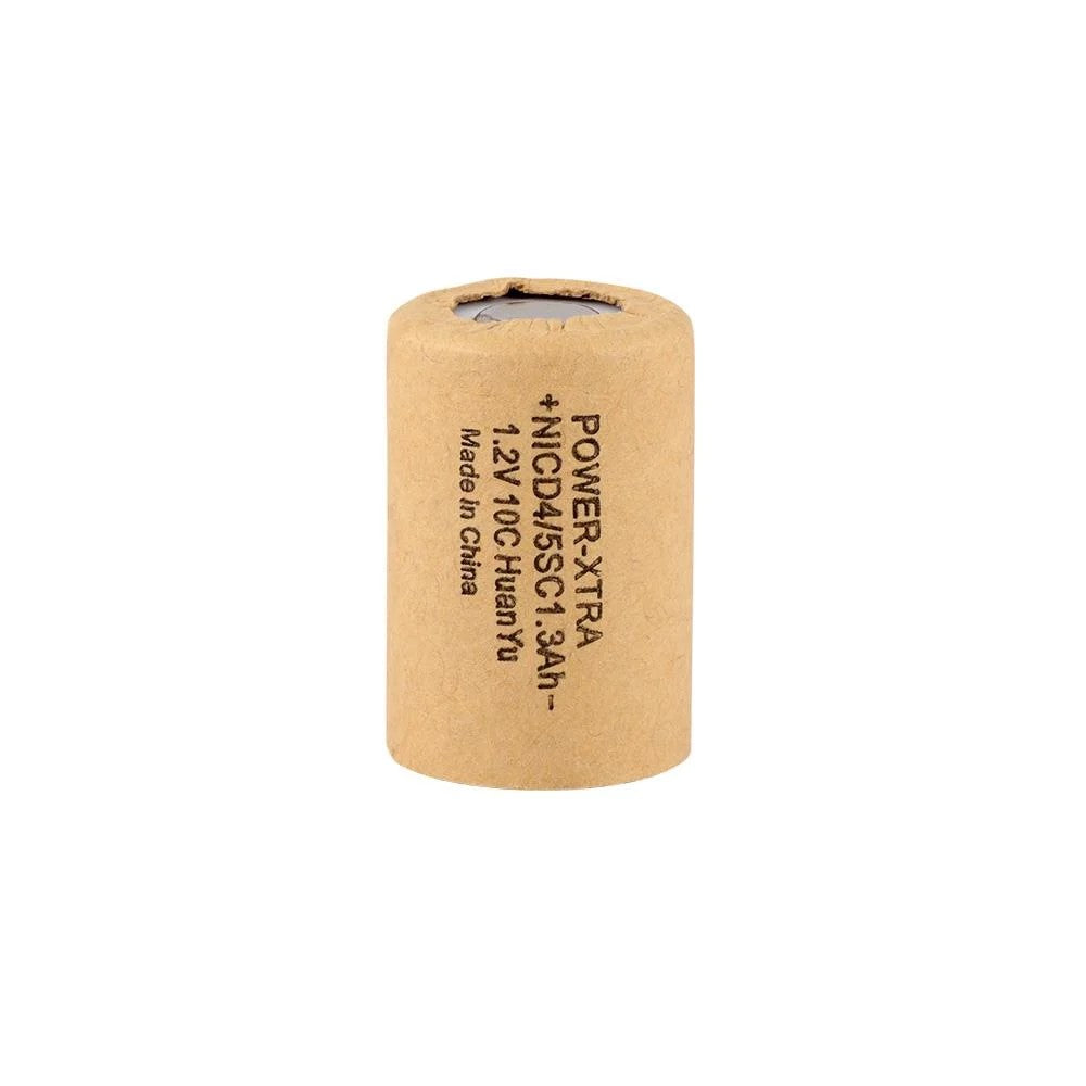 Huanyu HYCP45SC1300N - 1.2V 1300 Mah - 4/5SC - Ni-Cd Şarjlı Pil - Başsız-10C