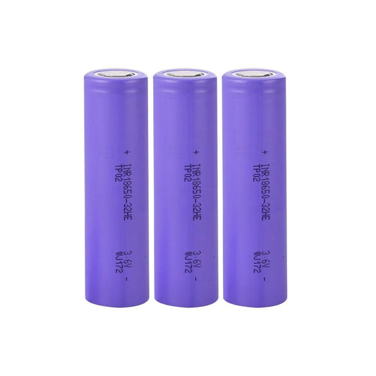 Tenpower INR18650-32HE - 3.7V 3200 Mah Li-ion Şarjlı Pil - 10A 3 Lü Paket