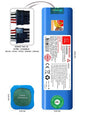 Xiaomi Mop 2 Pro MJST1SHW 6400mAh Uyumlu Bataryası Robot Süpürge Pili Li-ion Yedek Pil Paketi C6413BS-Xia-009