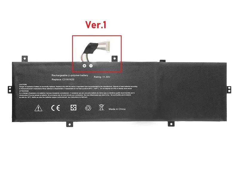 Asus C31N1620 Notebook Bataryası - Pili / RETRO - Ver.1