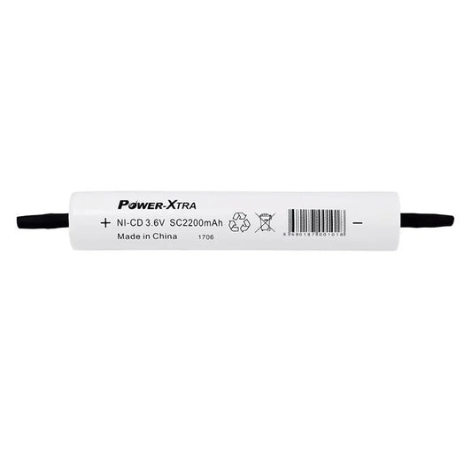 Power-Xtra 3S1P - 3.6V 2200 Mah SC - Ni-Cd Şarjlı Batarya - BRK24-Pinli