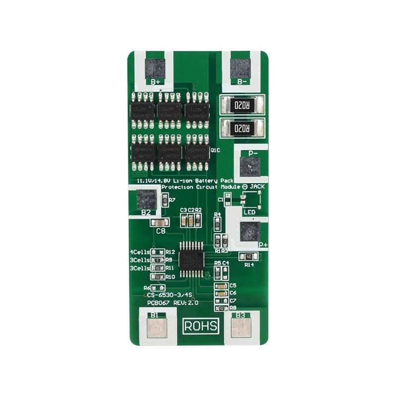 Power-Xtra - 3S - 11.1V 8A Li-ion BMS Devre - 4